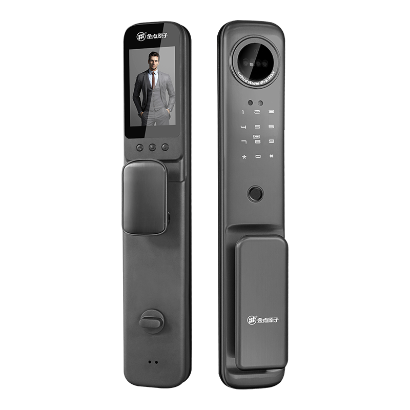 全功能3D人脸监控云锁银灰色带锁体M1 Pro Max